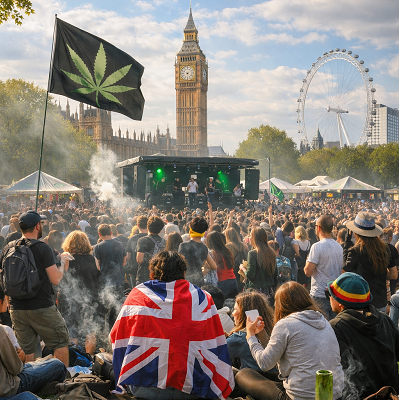 A Decade of 420 in London: From Protest to Party